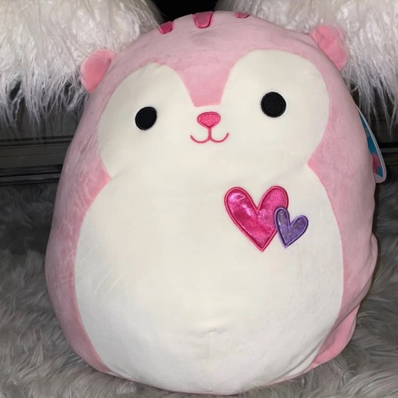 squishmallow pink squirrel